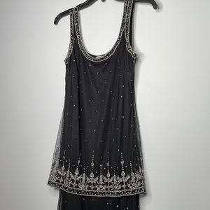 Stenay Dress Black With sequins